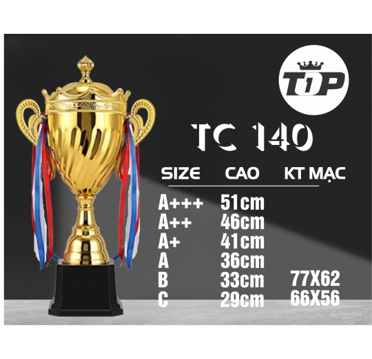 Cúp Thể Thao TC 140 